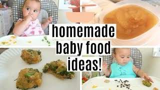 WHAT MY 9 MONTH OLD EATS IN A DAY | HOMEMADE BABY FOOD IDEAS!