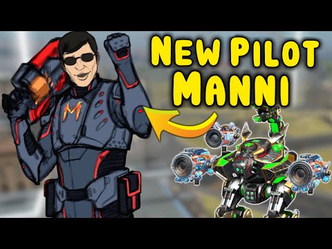 New Legendary MANNI PILOT is COMING! War Robots Fun Gameplay WR