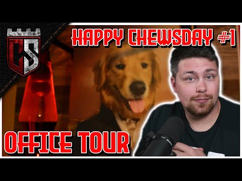 LAVA LAMPS ARE COOL | Office Tour | Happy Chewsday #1