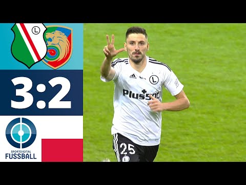 ZWEIMAL per Volley vollendet! Legia Warschau dreht 0:2-Rückstand | Legia Warschau - Miedz Legnica
