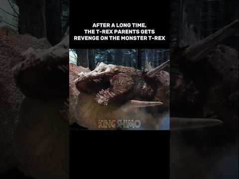 T-Rex Parents Gets Revenge On  Monster T-Rex | #shorts #jurassicworld #fyp