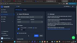 Cara menghubungkan dengan mikrotik menggunakan vpn (ip local)