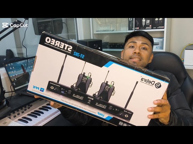 Vídeo relacionado con D Debra Audio Pro ER-202 UHF Sistema de Monitor intraauricular inalámbrico de un Solo Canal con transmisor y Receptor para Escenario, Estudio de grabación, músicos (2 bodypack con transmisor)