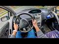 2006 Toyota Yaris 1 0 VVT I 69 HP 300 000 Km POV Test Drive 2648 Joe Black