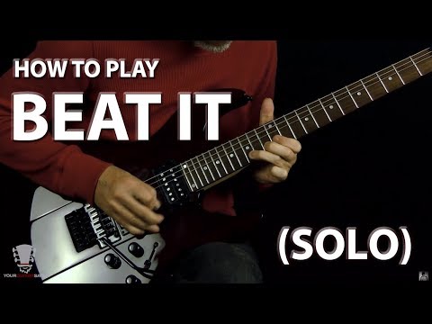 How to Play "Beat It" Solo - Eddie Van Halen Michael Jackson