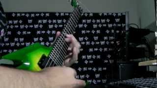 Spiral Architect - Fountainhead Solo Cover (Dean Razorback 255, Engl E530)