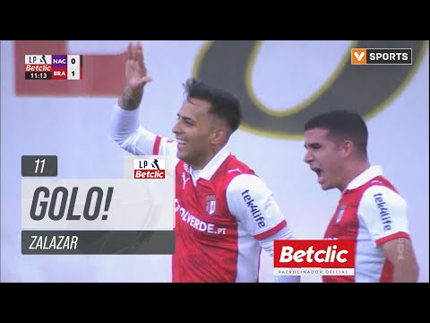 Golo Zalazar: Nacional 0-(1) Braga (Liga 25/26 #24)