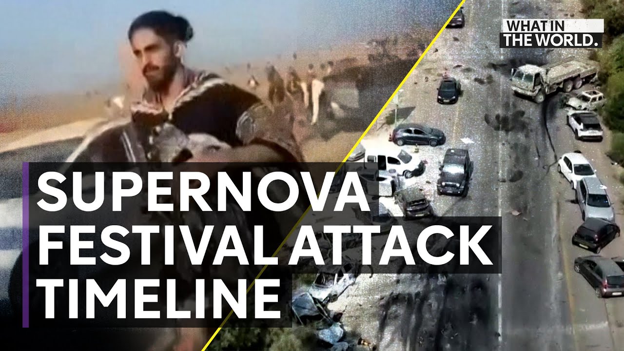 Israel Supernova festival attack - timeline of the massacre