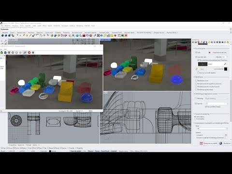 RHINO 7 Videocourse - 16 - Materials, Glossiness and Roughness, Metallic and Dieletric, PBR, Library