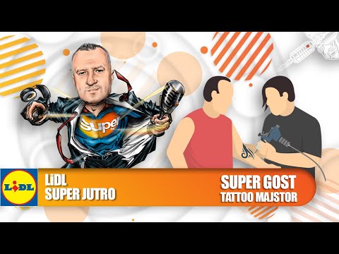LIDL SUPER JUTRO 03.12.2021. - Filip Đukić (Tattoo majstor)