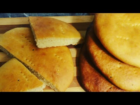 خبز طابونة تونسي مبسس بالزبدة cuisineolfa