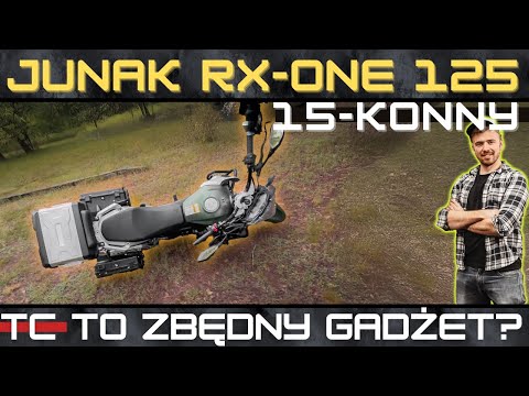 Junak RX-ONE 125 ABS, 15-konny, chłodzony cieczą z kontrolą trakcji. Prezentacja, pierwsze wrażenia