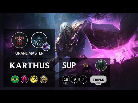 Karthus Support vs Pyke - BR Grandmaster Patch 9.18