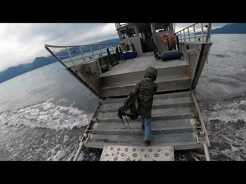 Camping on Abandoned Island in Alaska