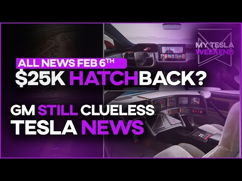 All Tesla News - $25k hatchback, GM still clueless, analyst upgrades, and way, way more