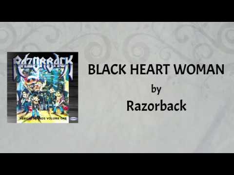 Razorback - Black Heart Woman (Lyrics Video)