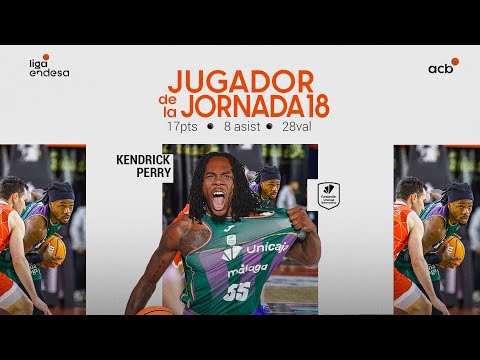 Kendrick Perry, Jugador de la Jornada 18 | Liga Endesa 2025-26