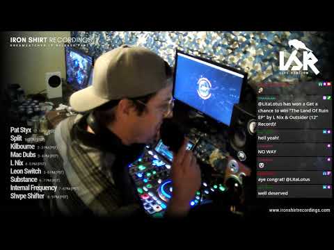 L NIX / DEEP & DARK DUBSTEP / ISR SPECIAL LIVE EVENT #2
