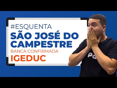 LIVE #105 - SÃO JOSÉ DO CAMPESTRE RN - BANCA CONFIRMADA #ESQUENTA