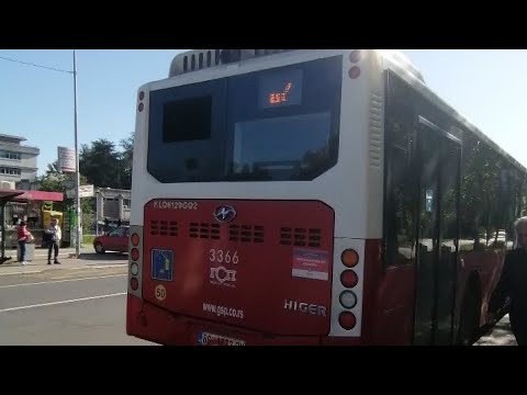 Linija 82 - Higer KLQ6129GQ2 #3366