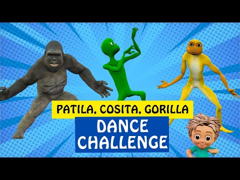 Patila, Dame Tu Cosita & Gorilla's Epic Singing and Dance Party! 🎤💃🦍 #ViralShowdown