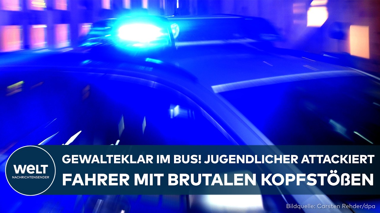 LEIPZIG: 13-Jähriger attackiert Busfahrer mit Kopfstößen – Später erleidet er einen Schlaganfall