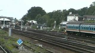 preview picture of video 'South West Trains at Basingstoke, 9-7-2003'