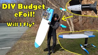 Building a Cheap eFoil that Works! | With 6384 FlipSky Motor 140kv