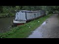Rain Falling On Boat English Canal Help With Insomnia Meditation PTSD