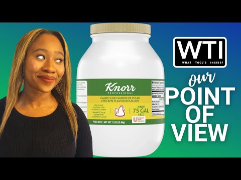 Knorr Chicken Bouillon Base - WTI product video review