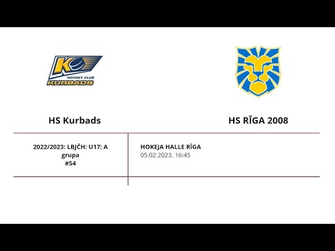 05.02.2023. HS Rīga 2008 - Kurbads U-17
