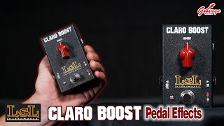Video thumbnail for LsL Instrumenst CLARO BOOST Pedal | Sound Demo by Gooswyn Guitars