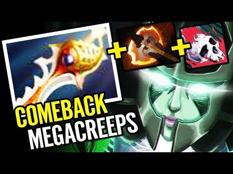 Phantom Assassin Epic Comeback MEGACREEP Rapier x Fury Late Game Babyknight Gameplay dota 2
