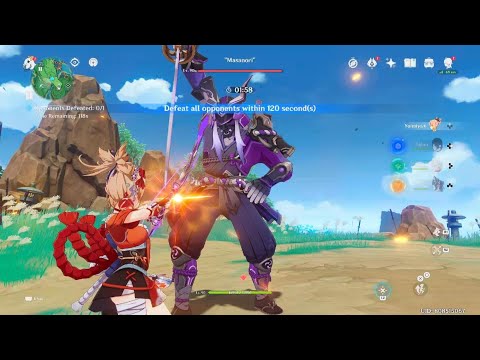 Yoimiya + Yelan showcase | Genshin Impact