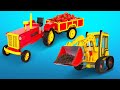DIY Moving Cardboard Toys How To Make Tractor With Motor And Hydraulic JCB From Cardboard