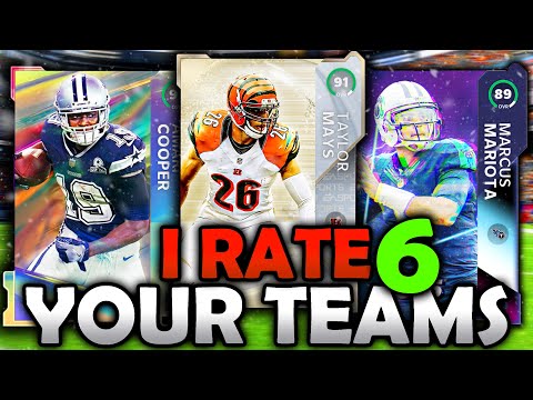 I RATE YOUR TEAMS EP. 6 - Madden 21 Ultimate Team