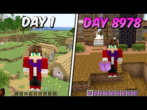 I Survived 8,978 Days In Minecraft Creative