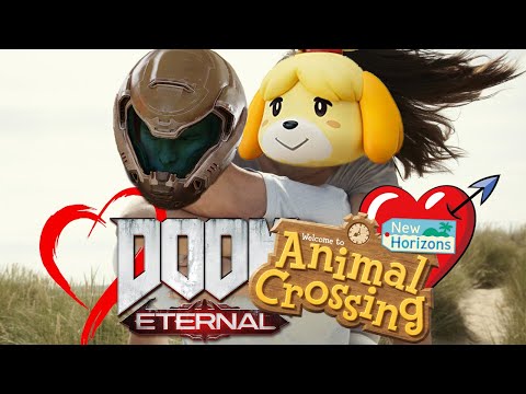 LA HISTORIA DE AMOR ENTRE DOOM ETERNAL Y ANIMAL CROSSING NEW HORIZONS