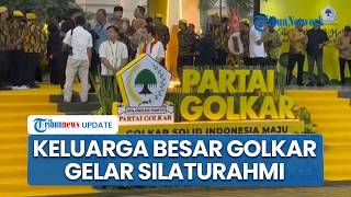 Partai Golkar Gelar Silaturahmi dan Halal Bihalal, Bahlil Tampak Sambut Para Tamu dan Kader