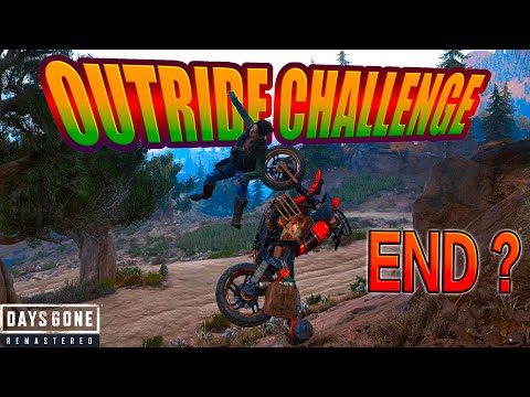 OUTRIDE CHALLENGE 🏍️🏁 PB HUNT | Bloopers & Narrated Run🎙️#daysgoneremastered