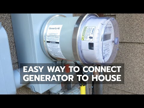 BACKUP POWER: Easiest Way to Connect Generator to House