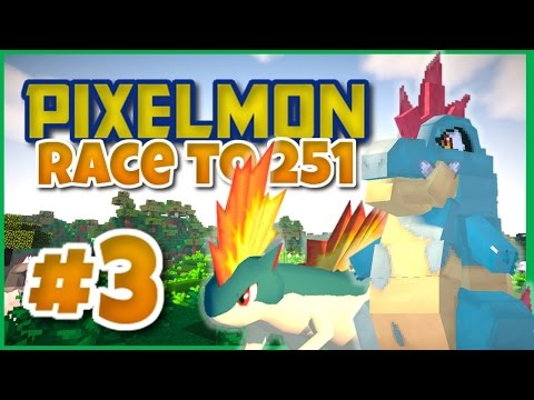 Minecraft Pixelmon RACE TO 251 ★ (Pixelmon 4.0.5) Episode 3 ★ EVOLUTIONS!