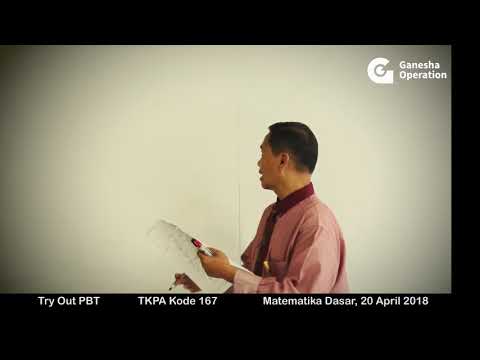 Pembahasan Try Out Super Intensif SBMPTN: Matematika Dasar