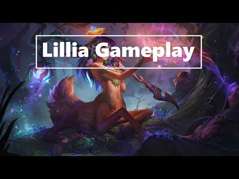New Champion Lillia Gameplay with near PERFECT KDA!!! | League of Legends