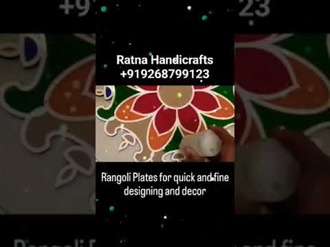 Ready To Draw Rangoli Making Kit