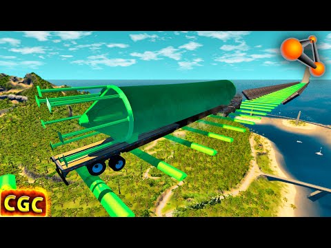 IN Air speedbumps crashes #1 BeamNG Drive