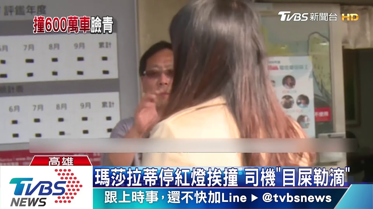 疑A流恍神撞瑪莎拉蒂　司機住院「目屎那滴」