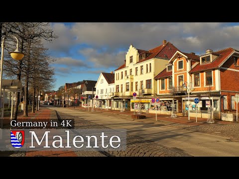 【4K】 Malente | Video Walk Around the Famous Kneipp and Climatic Health Resort