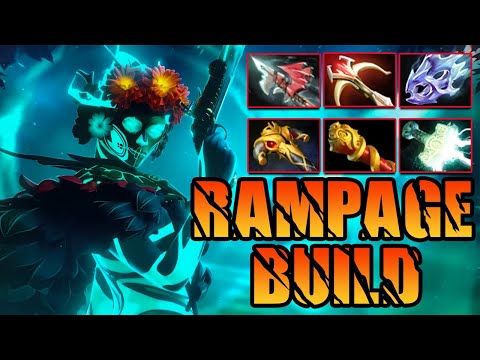 Muerta Rampage !! Muerta Dota 2 Gameplay Build Skills Guide Patch - 7.33