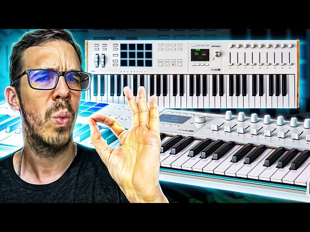 Vídeo relacionado con Arturia - KeyLab Essential 61 mk3 - Controlador MIDI de Teclado para Producción Musical - 61 Teclas, 9 Codificadores, 9 Faders, 1 Rueda de Modulación, 1 Rueda Pitch Bend, 8 Pads - Blanco